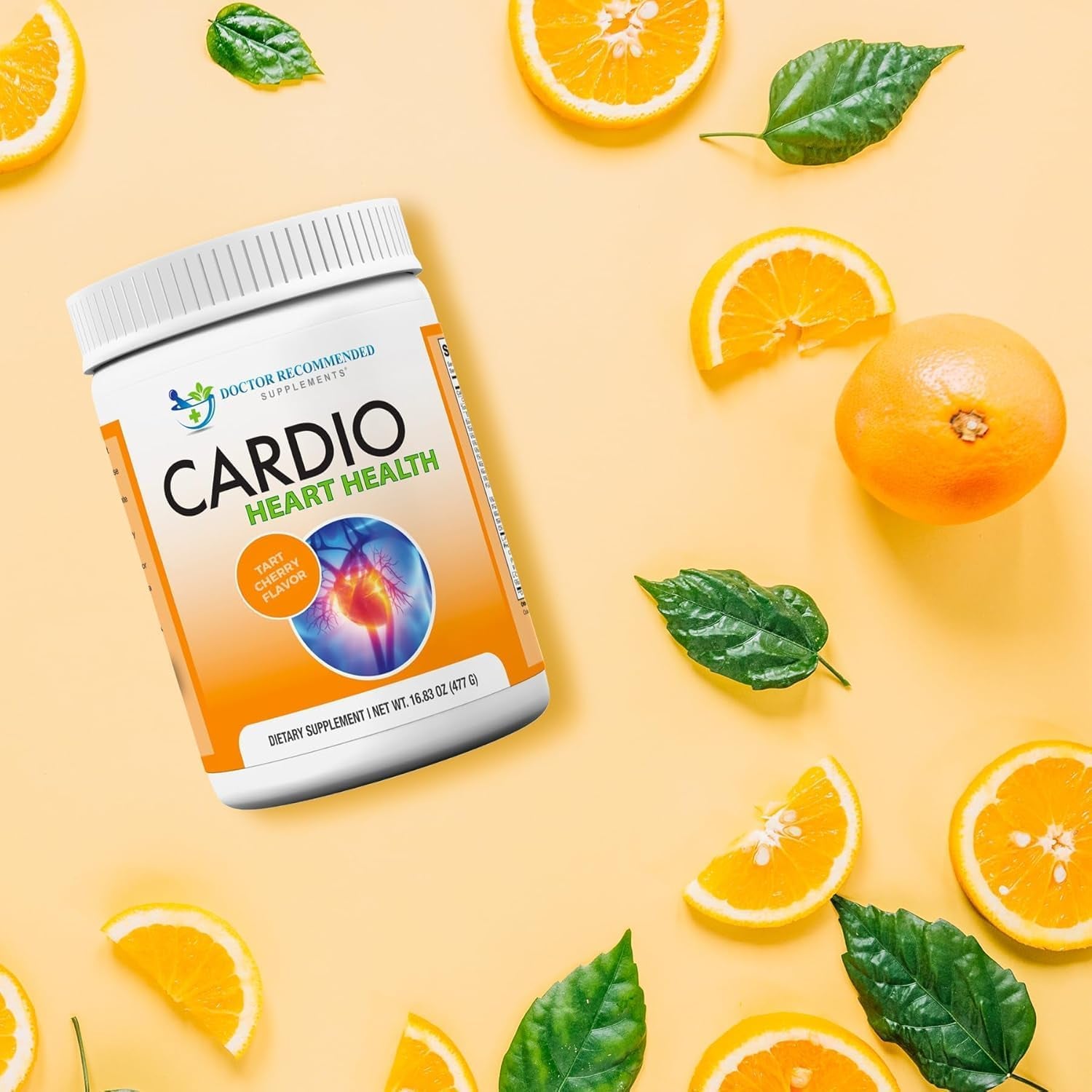 Cardio Heart Health Powder – L-Arginine Supplement 5000Mg & L-Citrulline 1000Mg,16.82 Oz